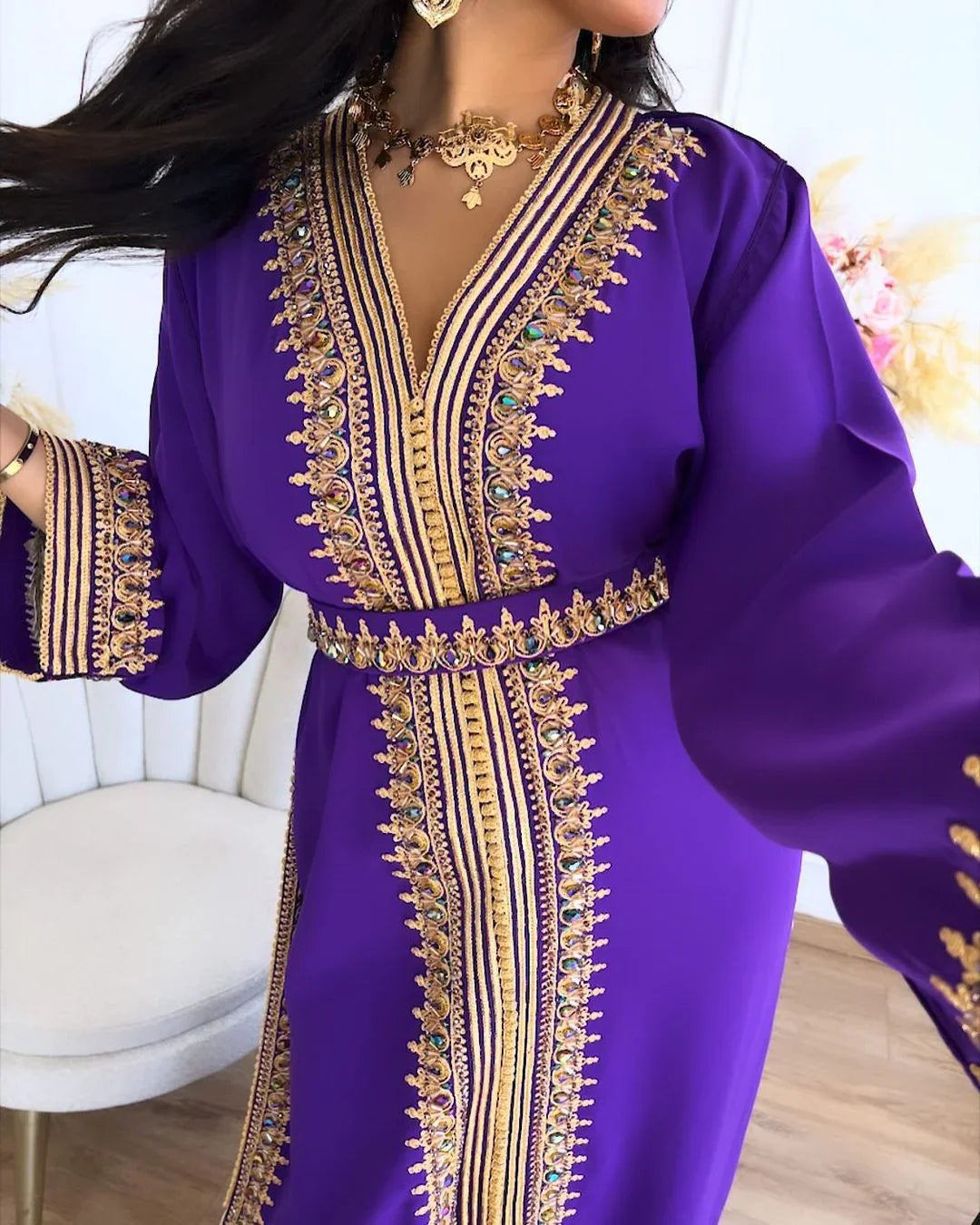 Sabah Kaftan – Handcrafted Moroccan Dress