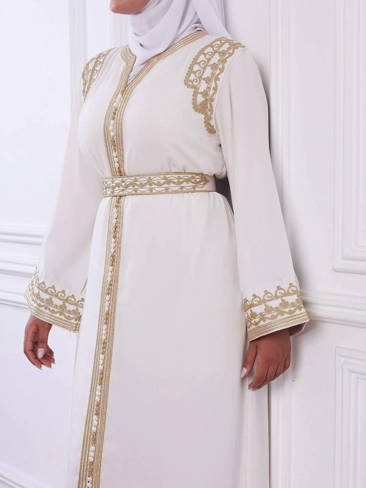 Kaoutar Kaftan – Handcrafted Moroccan Dress