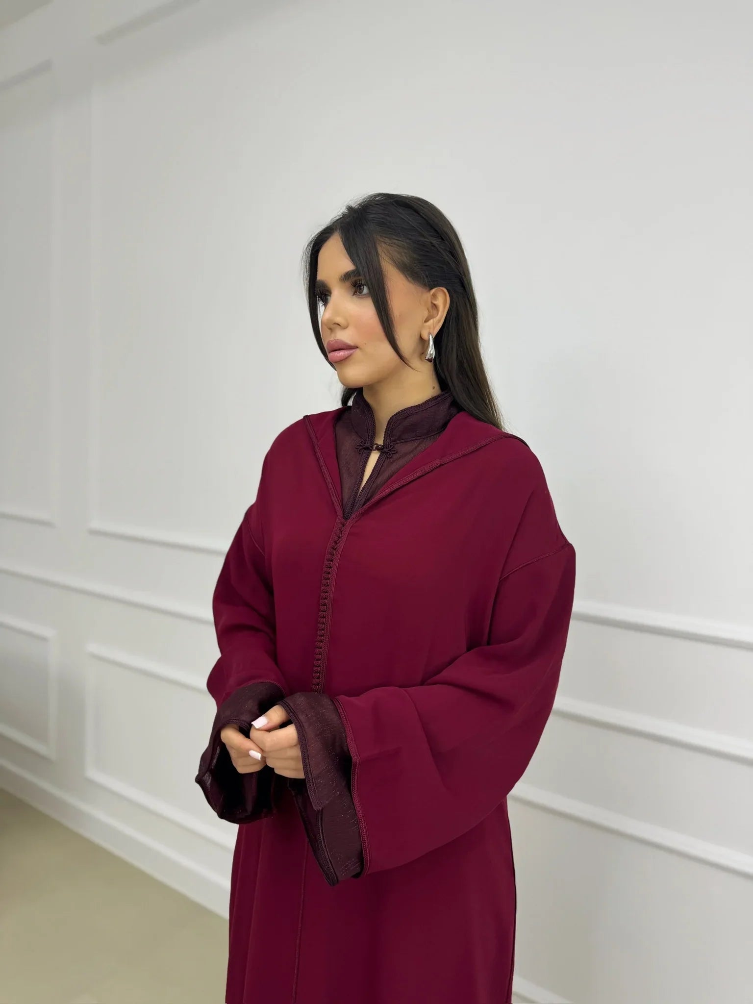 Wissal Djellaba – Casual Moroccan Tunic for Everyday Comfort