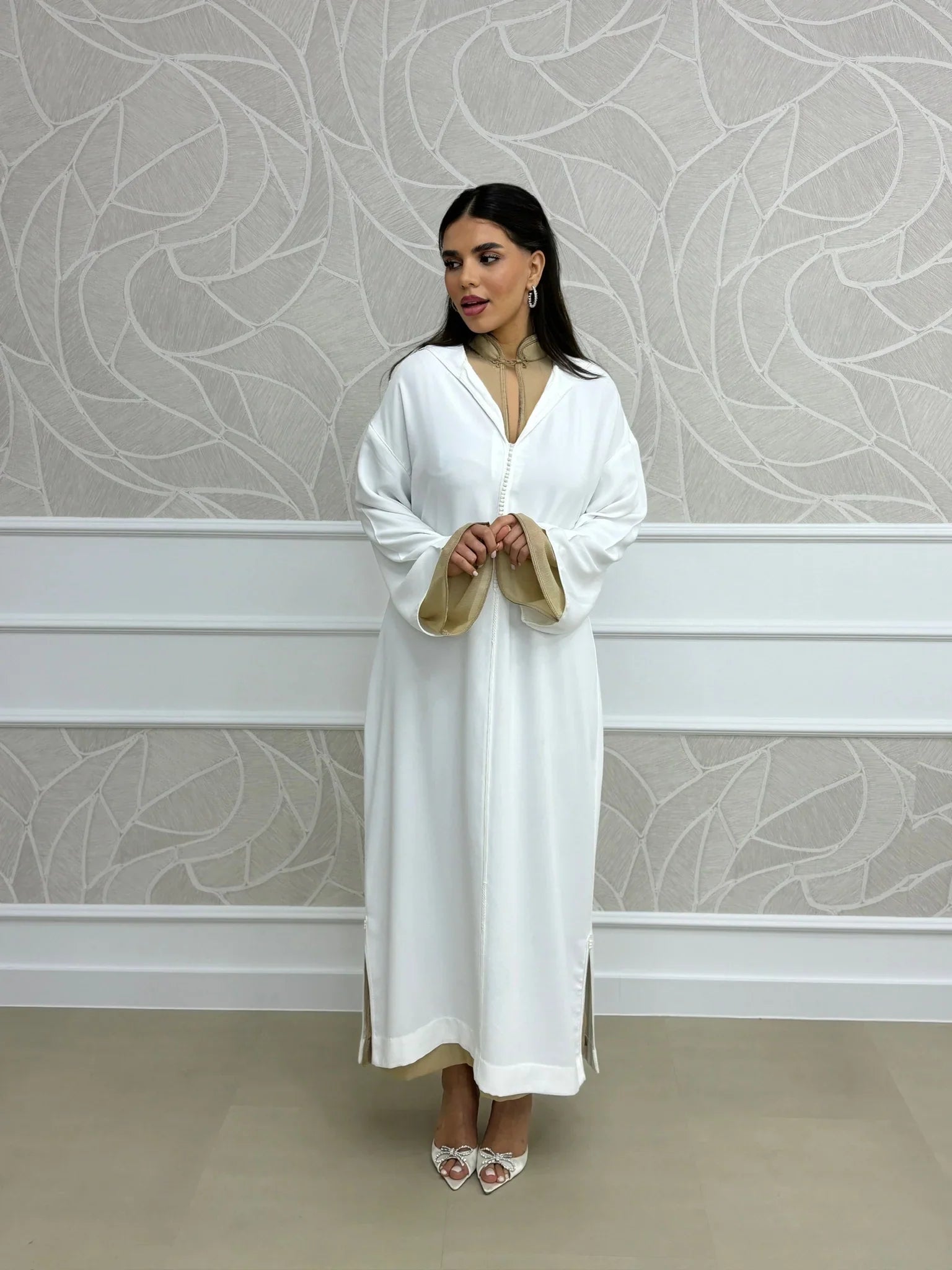 Ibtihal Djellaba – Casual Moroccan Tunic for Everyday Comfort